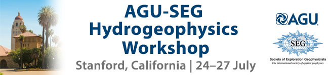 AGU-SEG Hydrogeophysics Workshop: http://workshops.agu.org/hydrogeophysics/