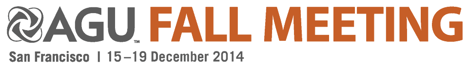 2014 AGU Fall Meeting: http://fallmeeting.agu.org/2014/