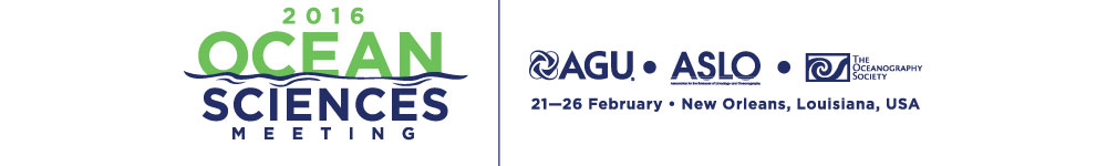 2016 Ocean Sciences Meeting: http://meetings.agu.org/meetings/os16/